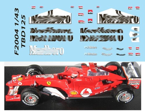 Decals per ferrari f1 - decals,