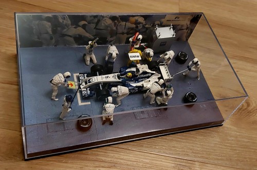 Diorama potstop bmw williams - potstop,